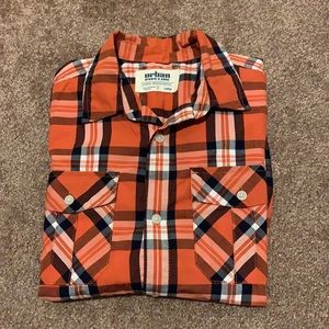 URBAN PIPELINE flannel. NWOT. BOYS Sz L.